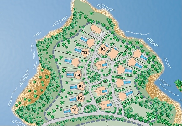 Map of Royal Villas Section